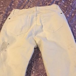 Forever 21 all white pants